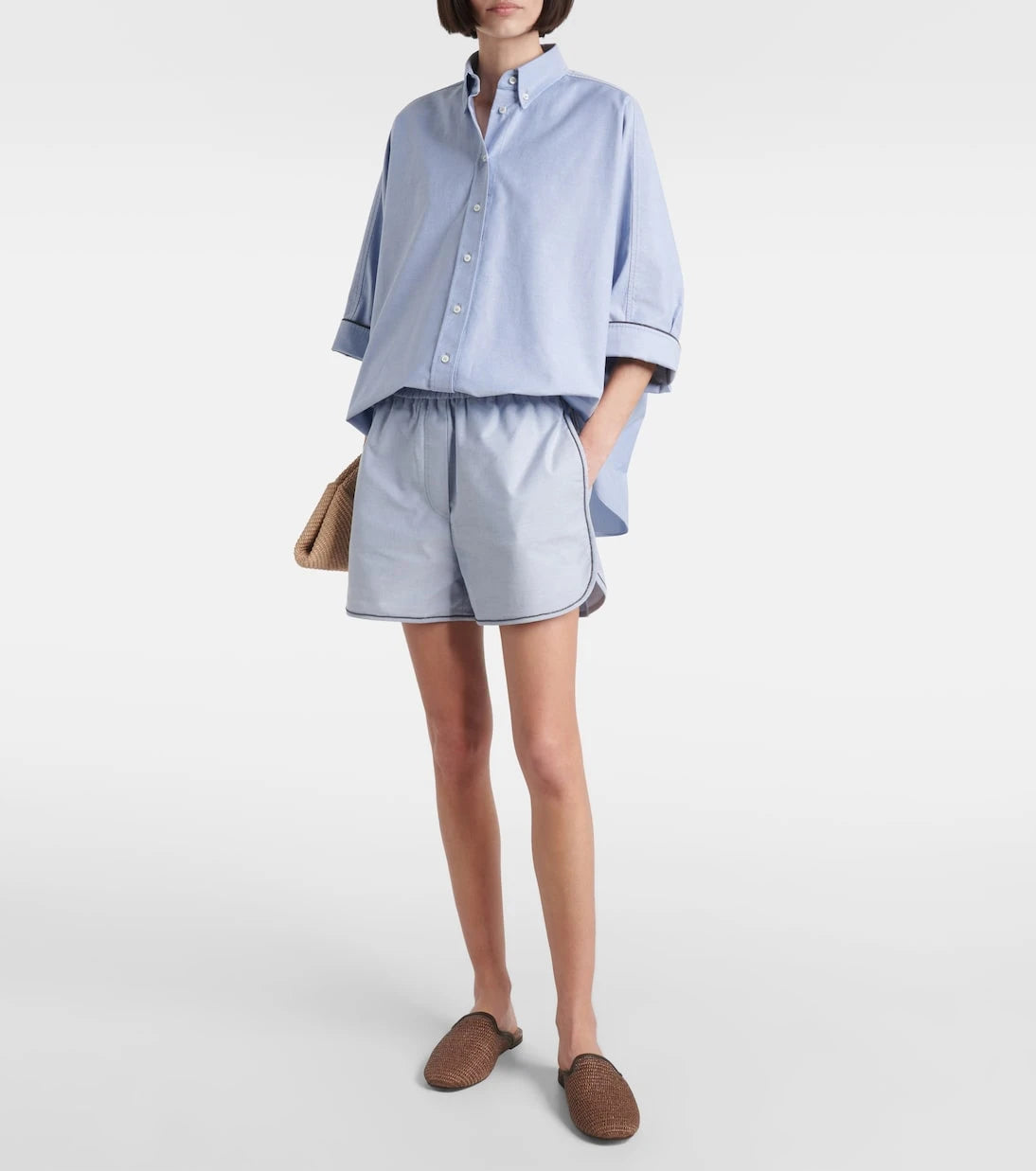 Brunello Cucinelli - Cotton shorts