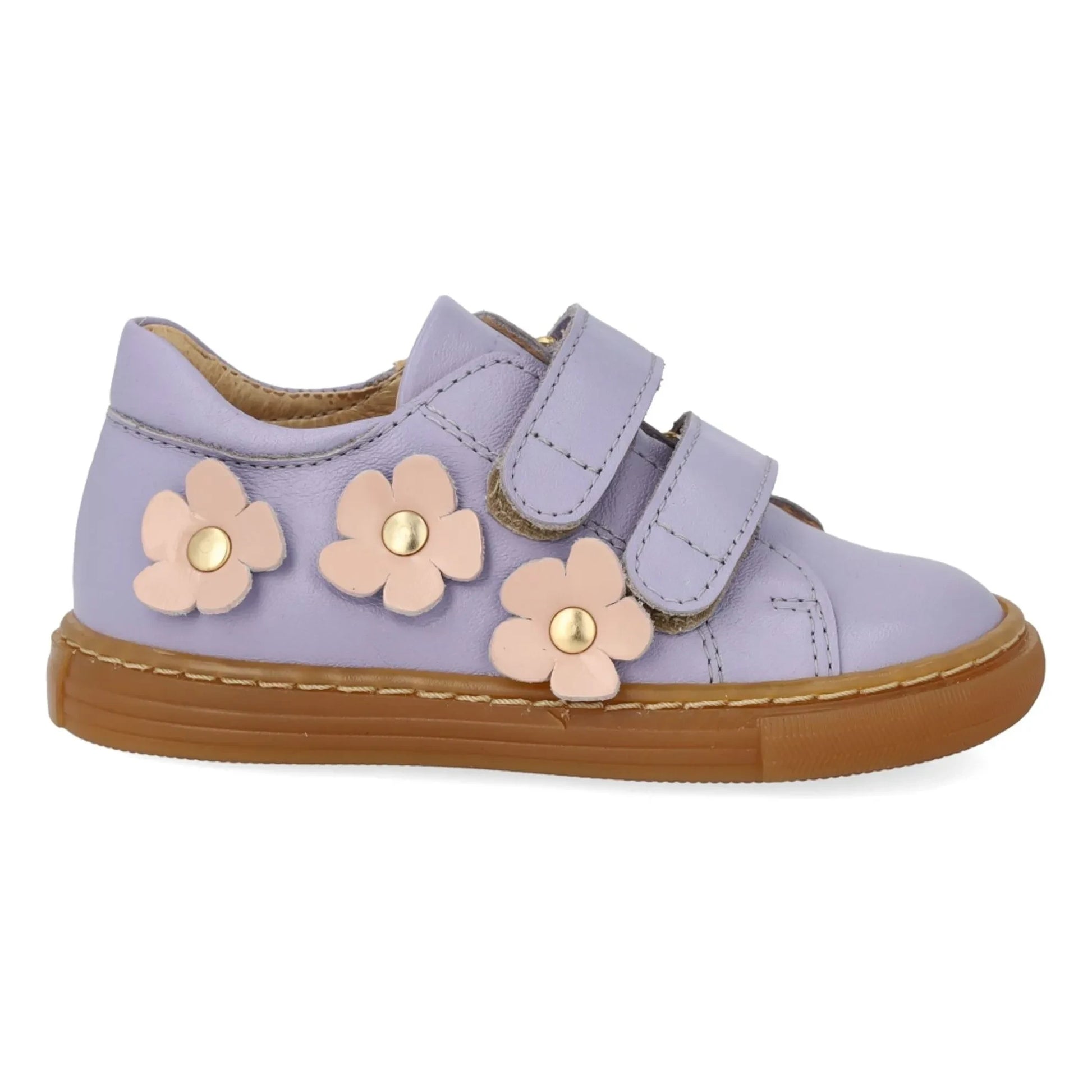 Angulus - Double Scratch Flower Sneakers | Lilac