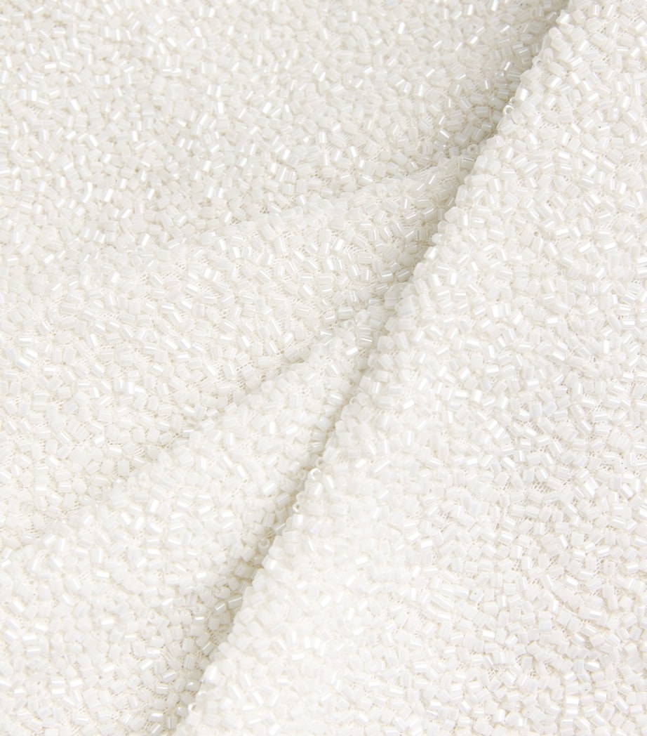 Crystal Square-Neck Gown