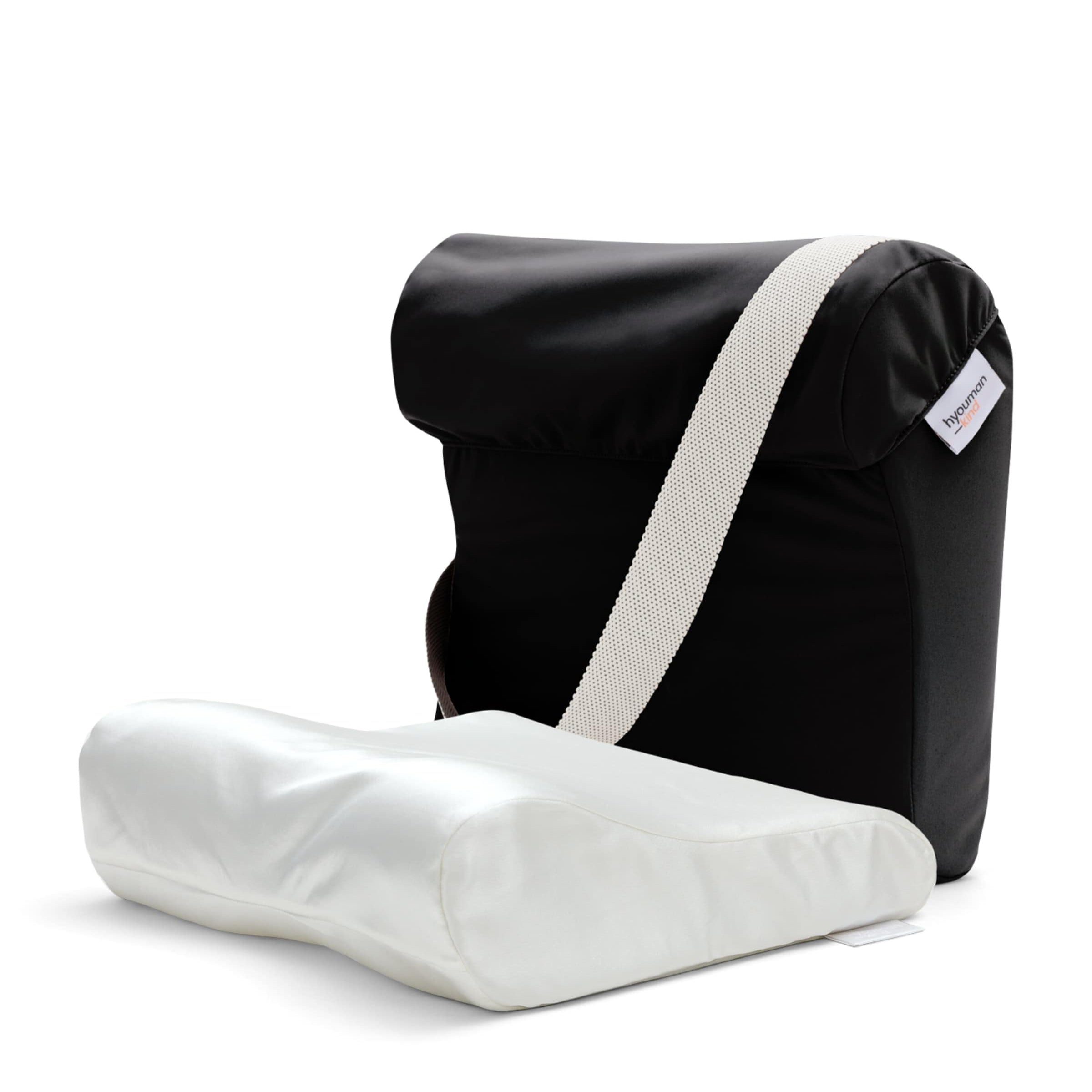 Go Pillow with Silk Pillowcase (34cm x 32cm)