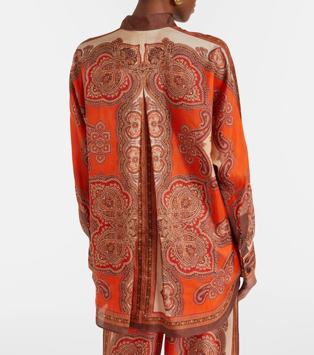 Zimmermann - Mahon paisley silk shirt
