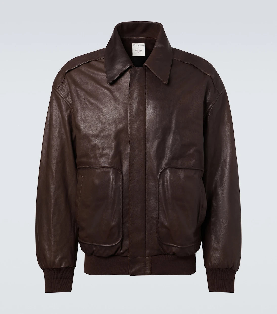 Calvin Klein Collection - Johnson leather blouson