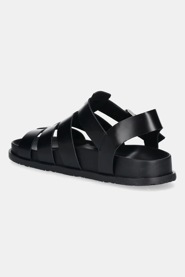 Tommy Jeans TJW FISHERMAN PATENT SANDAL Deri Sandalet