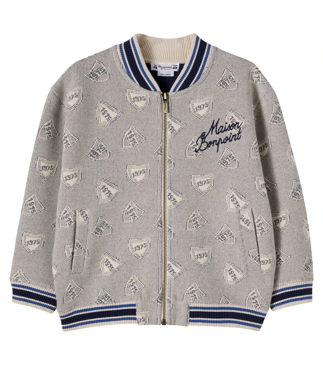 Bonpoint - Lantern cotton-blend jacquard jacket