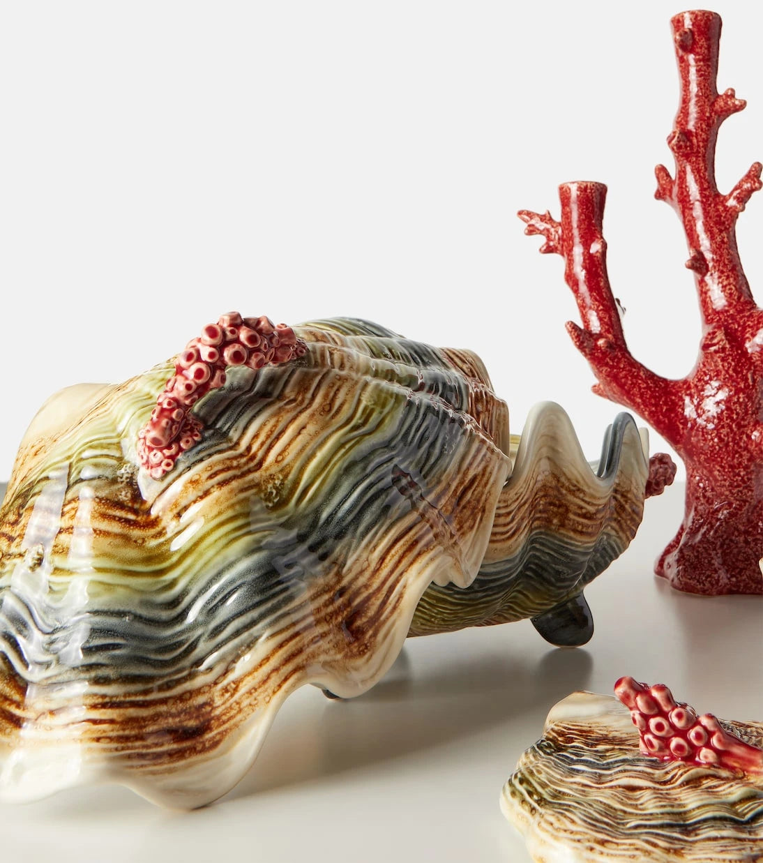 Bordallo Pinheiro - Oyster earthenware tureen