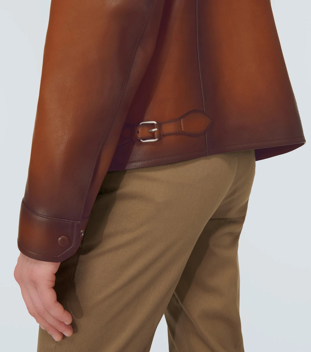 Berluti - Patina 1 Jour leather blouson jacket