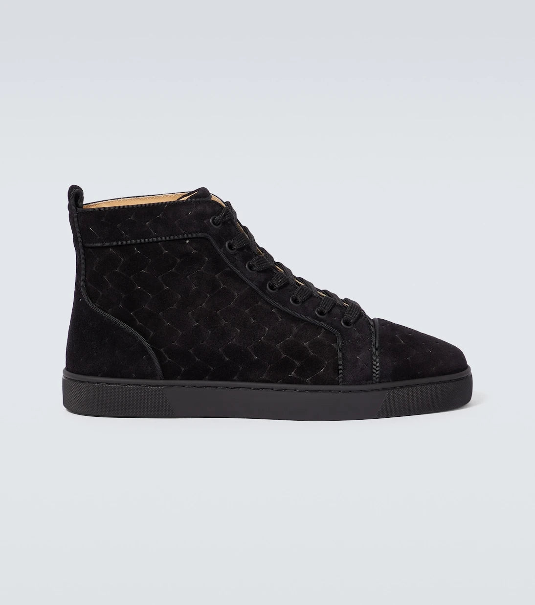 Christian Louboutin - Louis suede high-top sneakers