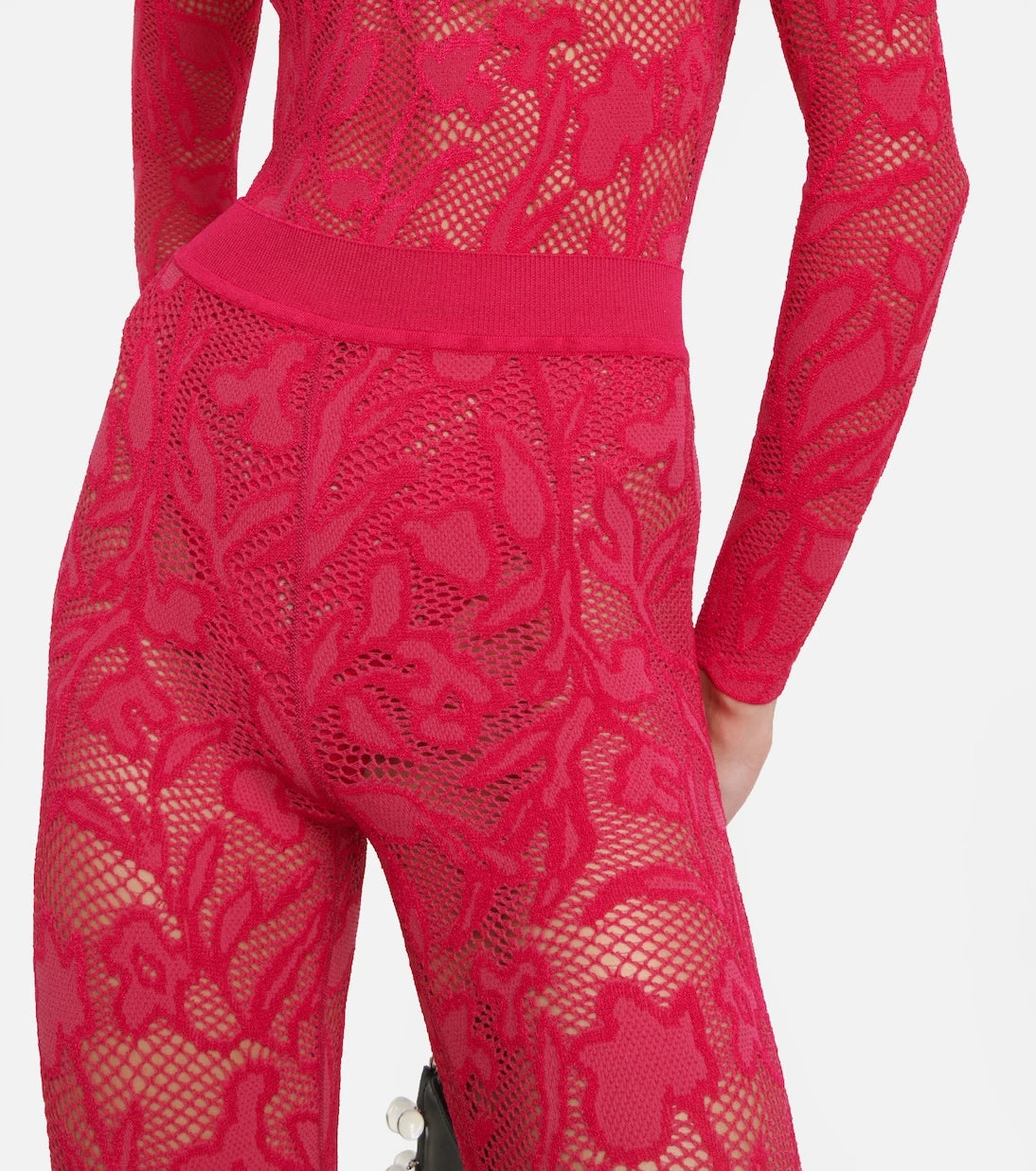 Alaïa - Lace leggings