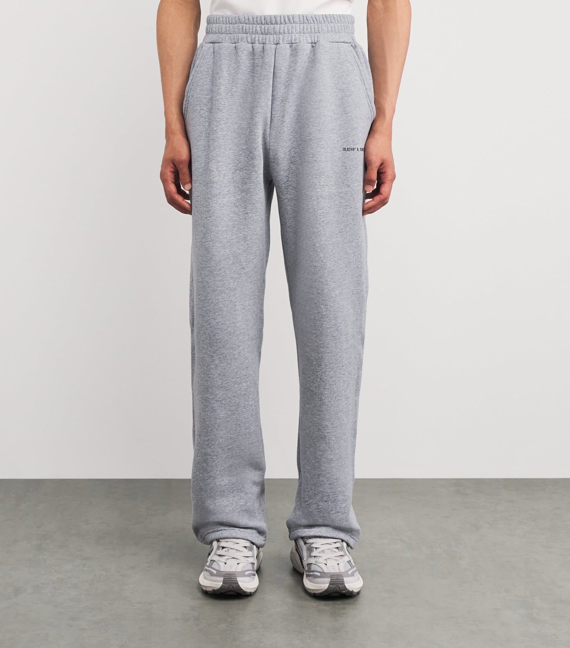 Cotton-Blend Wide-Leg Sweatpants