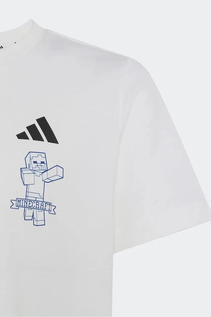 adidas тениска за деца от памук MINECRAFT
