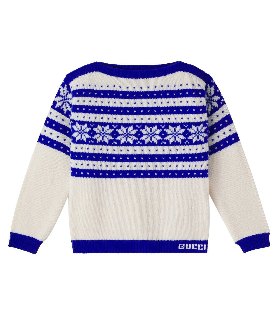 Gucci Kids - Intarsia wool sweater