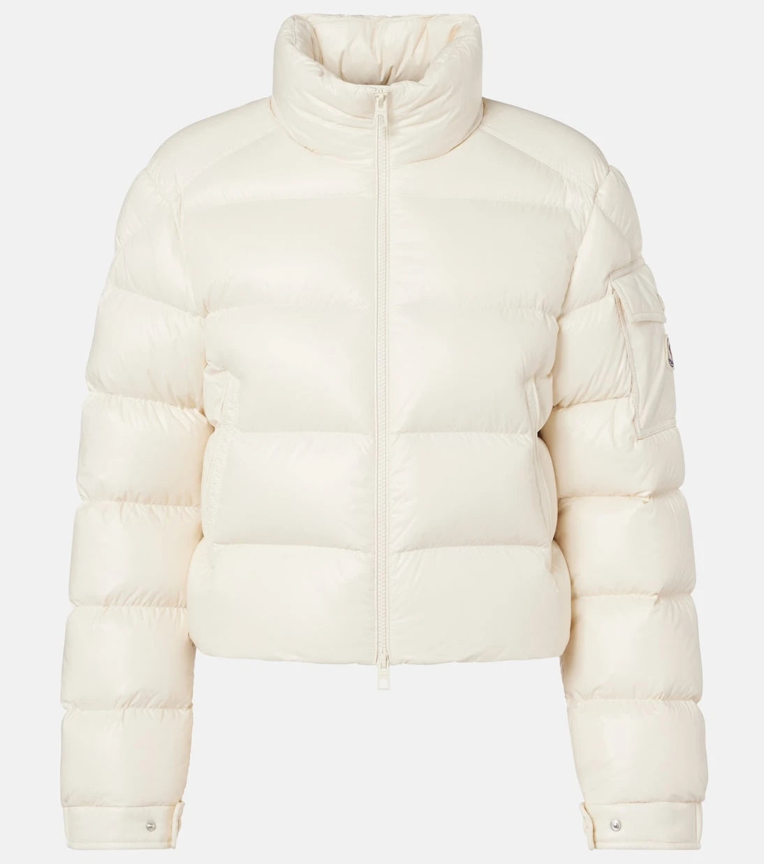 Moncler - Petra nylon laqué down jacket