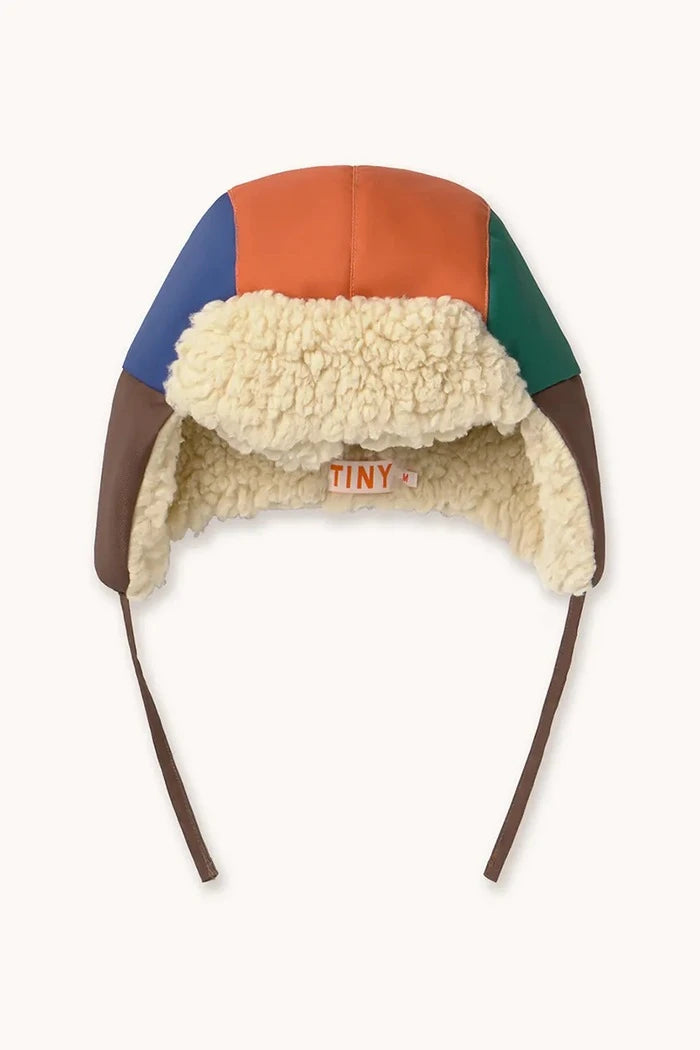Детска шапка Tinycottons COLOR BLOCK CHAPKA