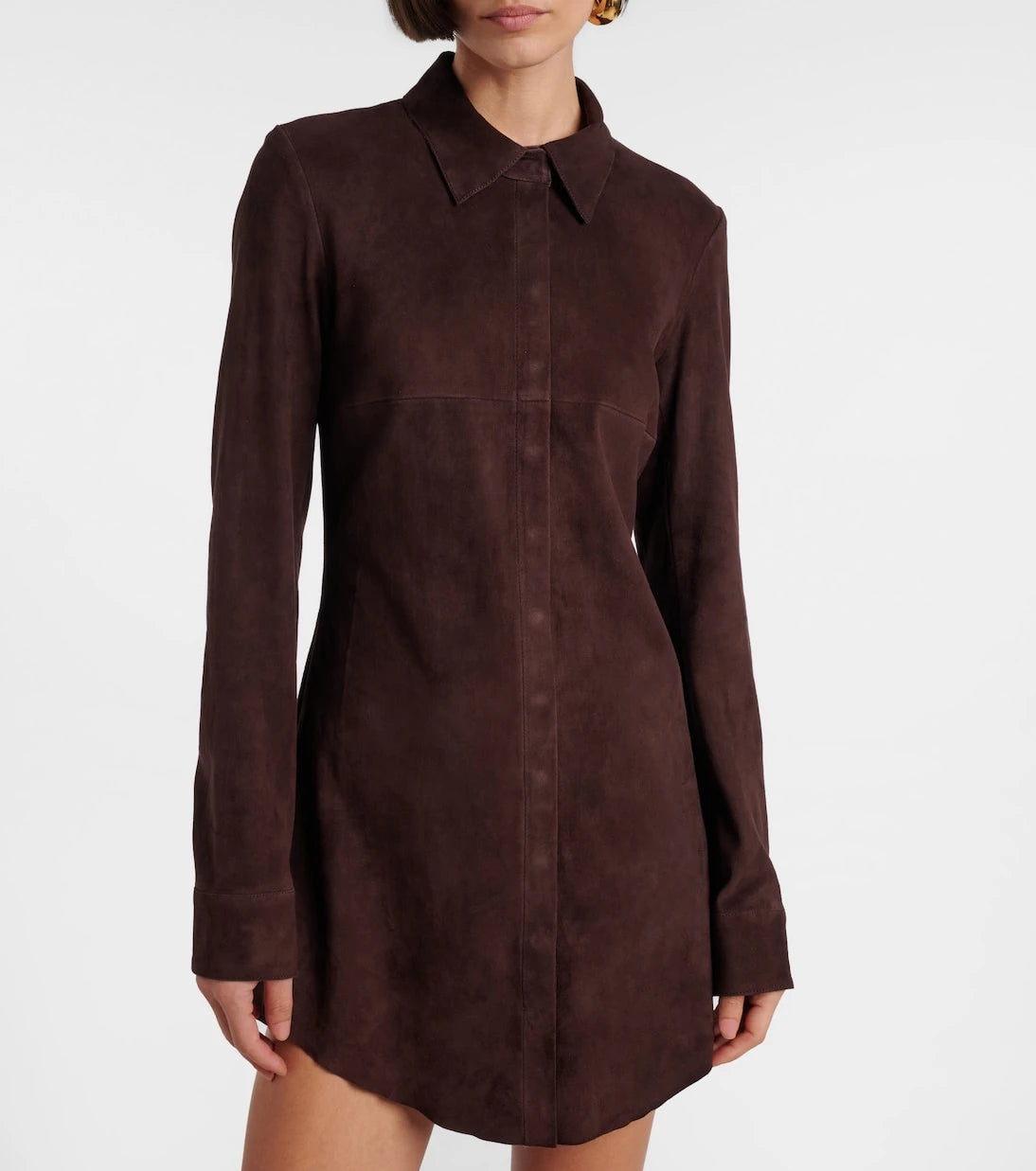 Stouls - Geraldine suede shirt dress