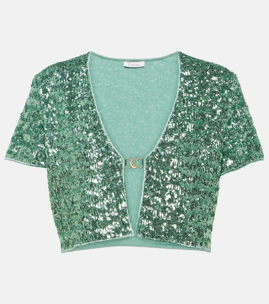 Oséree - Sequined crop top
