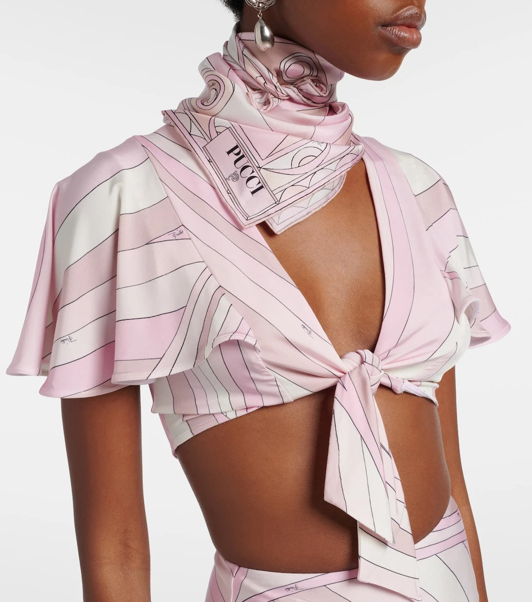 Pucci - Occhi silk twill scarf