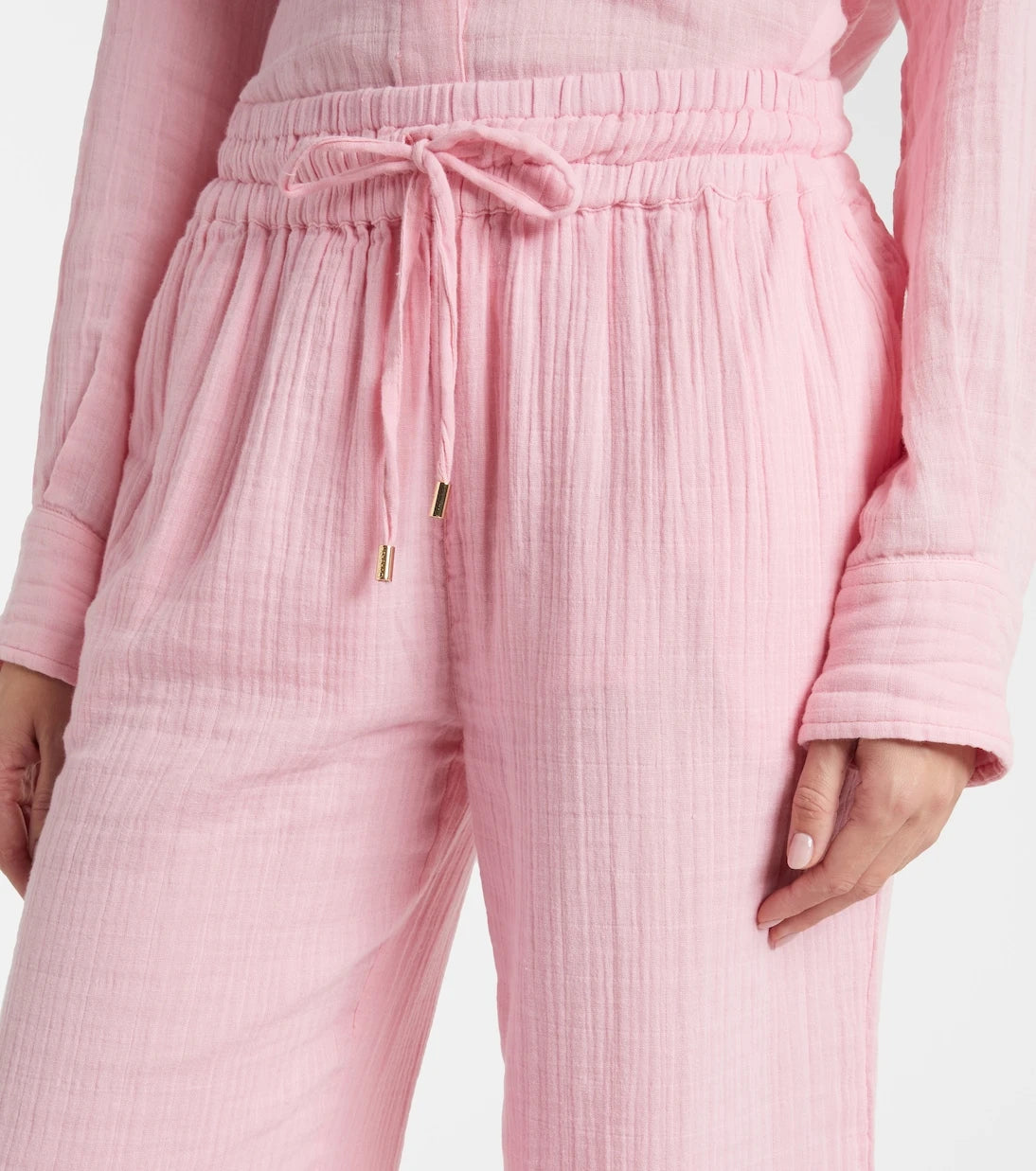 Melissa Odabash - Krissy cotton wide-leg pants