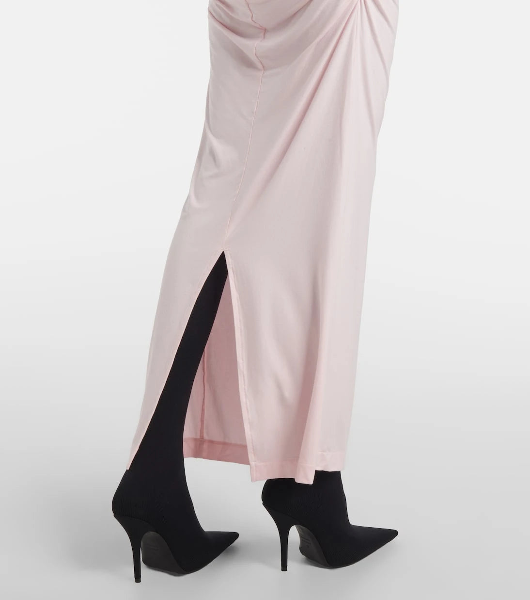Entire Studios - Surge ruched jersey maxi skirt