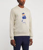 Cotton-Blend Performance Polo Bear Sweatshirt