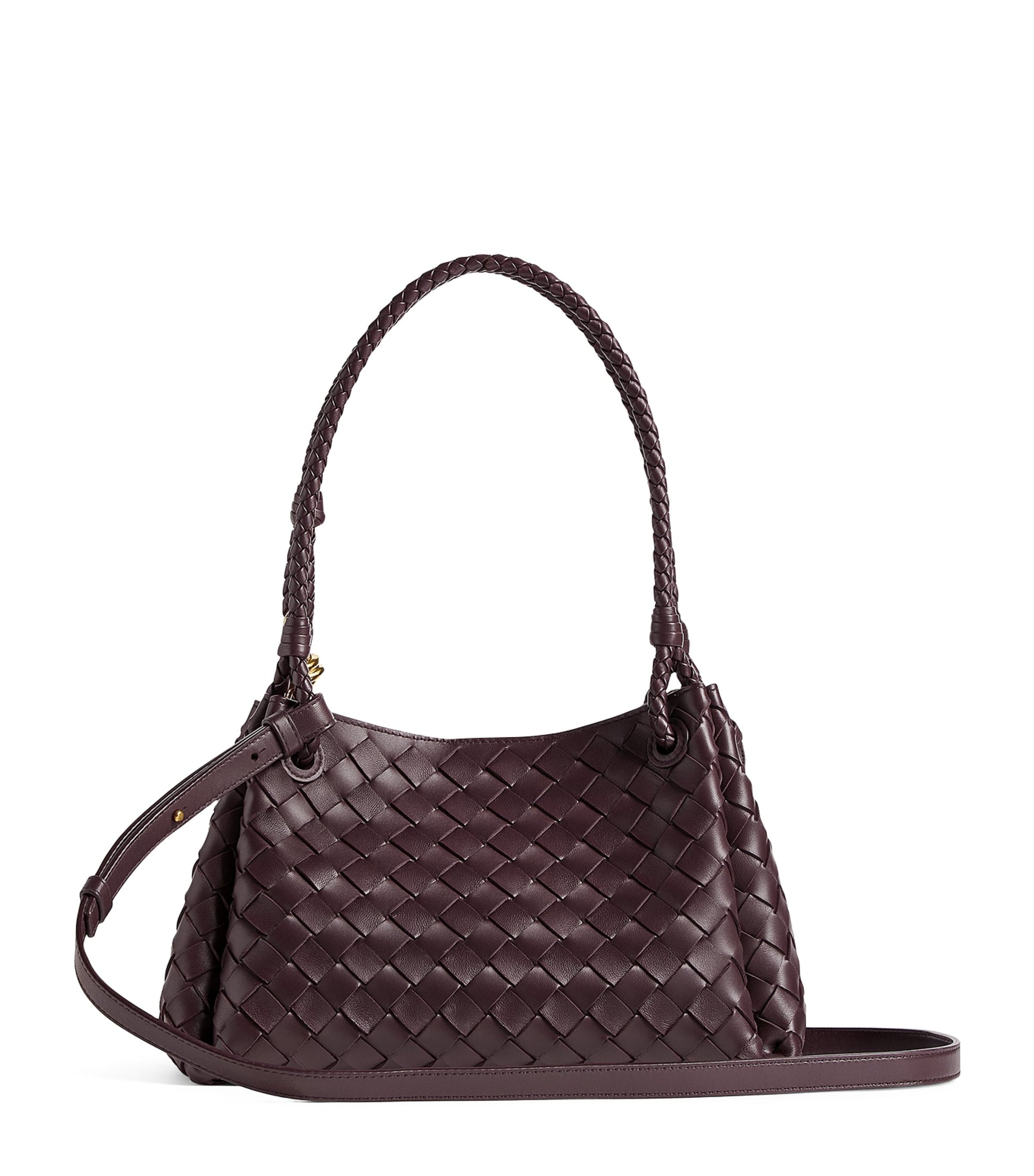 Bottega Veneta Leather Parachute Shoulder Bag