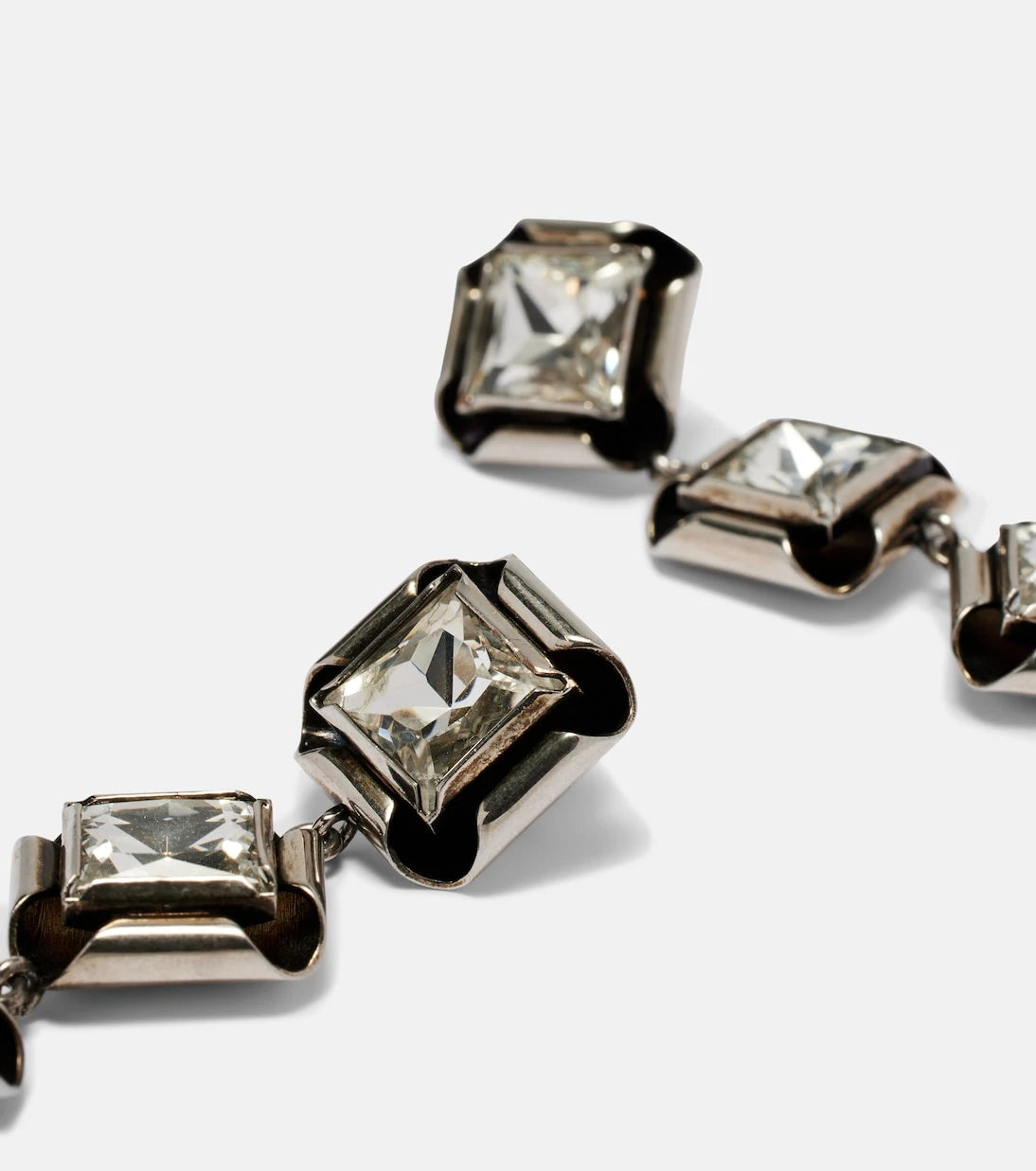 Givenchy - Crystal-embellished drop earrings
