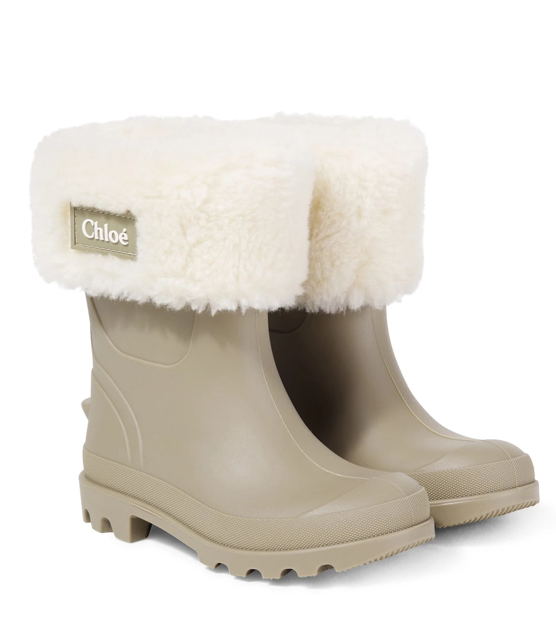 Chloé Kids - Logo rain boots