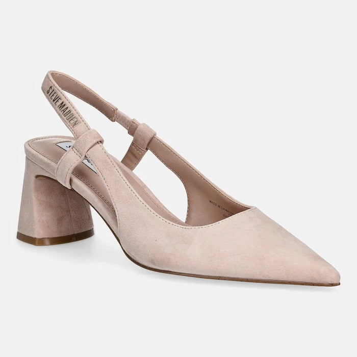 Steve Madden Evanston Süet Kalın Topuklu Ayakkabı