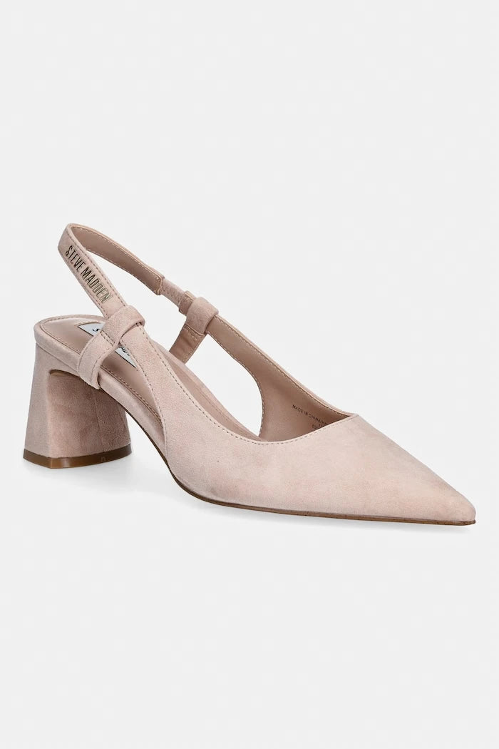 Steve Madden Evanston Süet Kalın Topuklu Ayakkabı