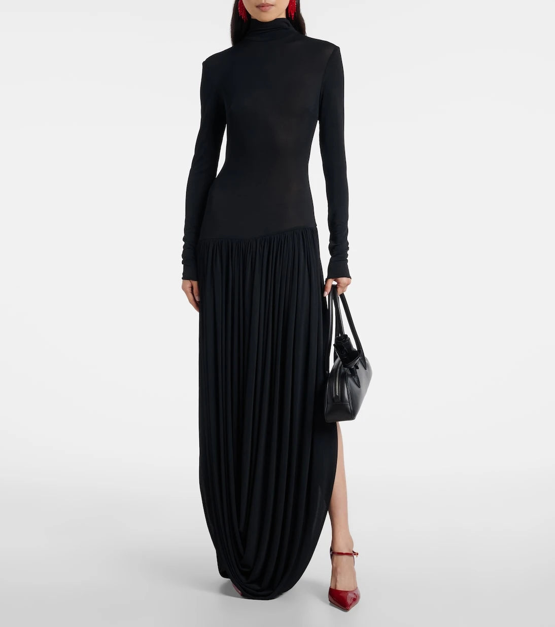 Gianvito Rossi - Sofia D'Orsay patent leather pumps