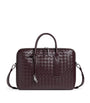 Leather Intrecciato Getaway Briefcase