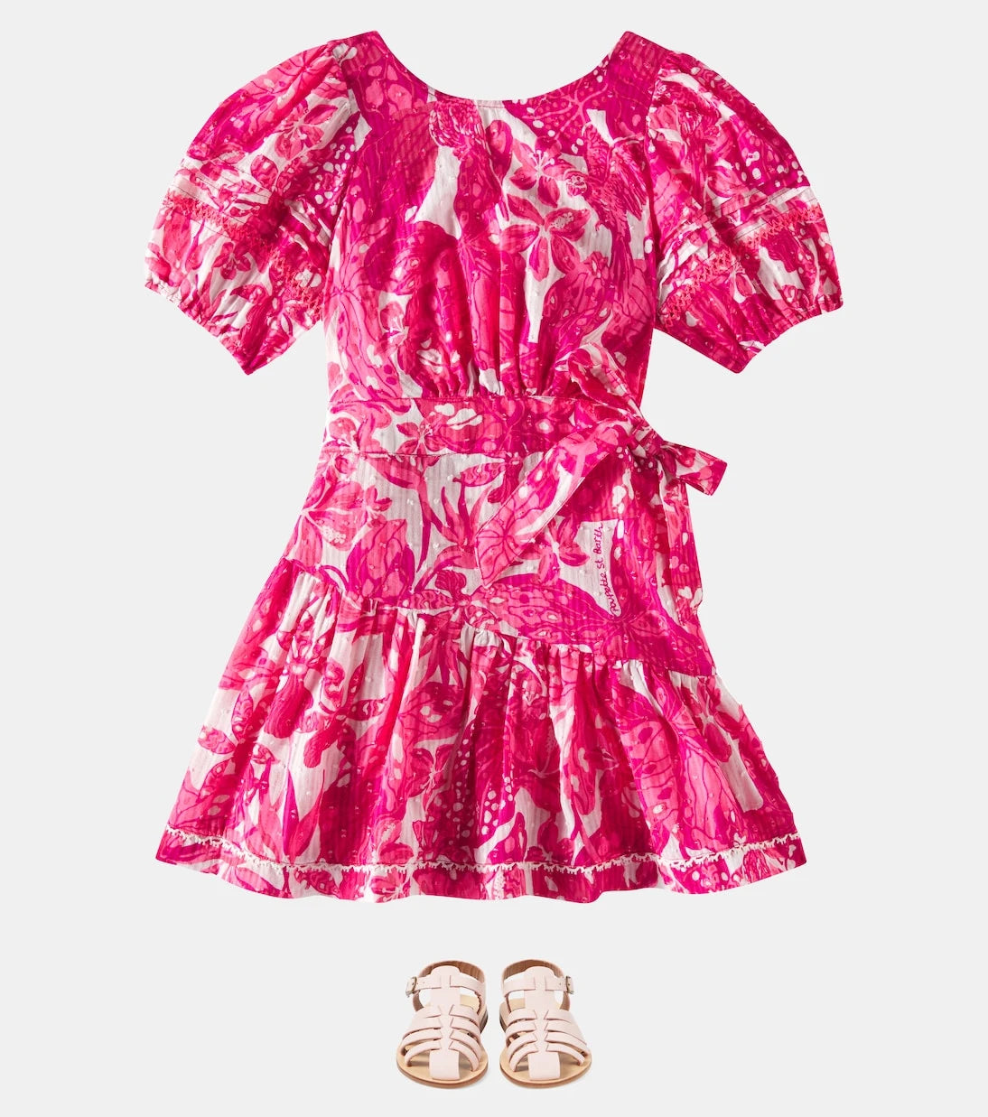 Poupette St Barth Kids - Chantal floral cotton dress