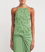 Green Embellished Lyle Top