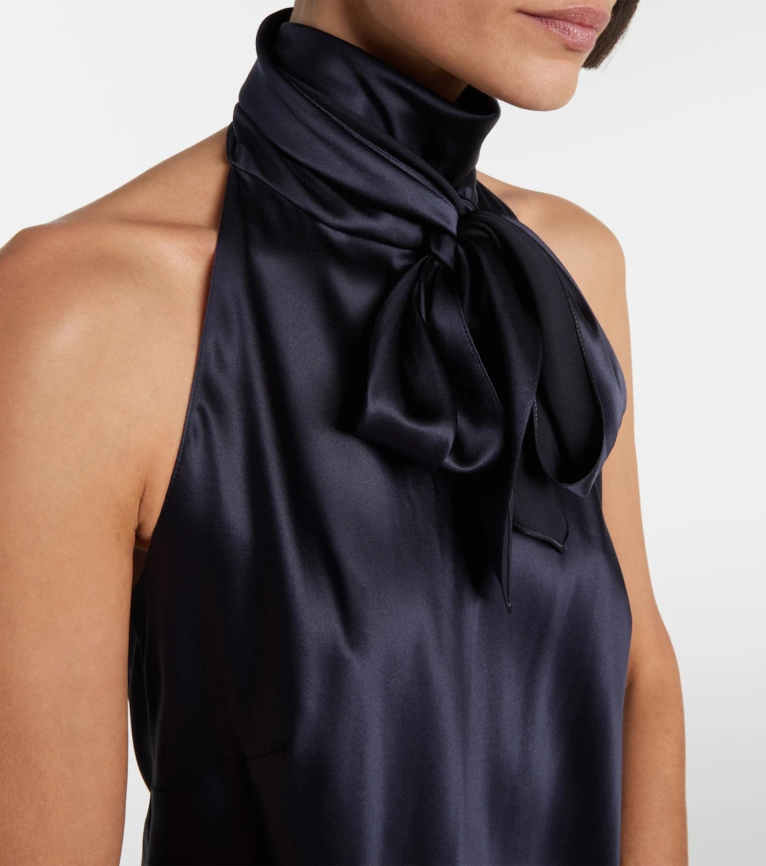 Ralph Lauren Collection - Chilton silk-blend charmeuse top