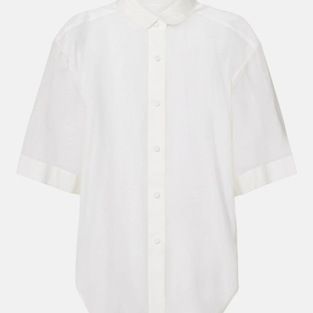Róhe - Embroidered cotton muslin top