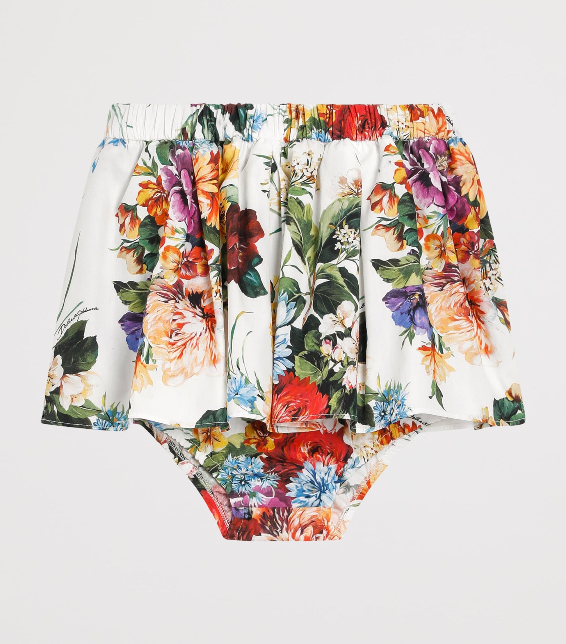 Dolce & Gabbana Kids Cotton Skirt and Bloomers Set (3-36 Months)