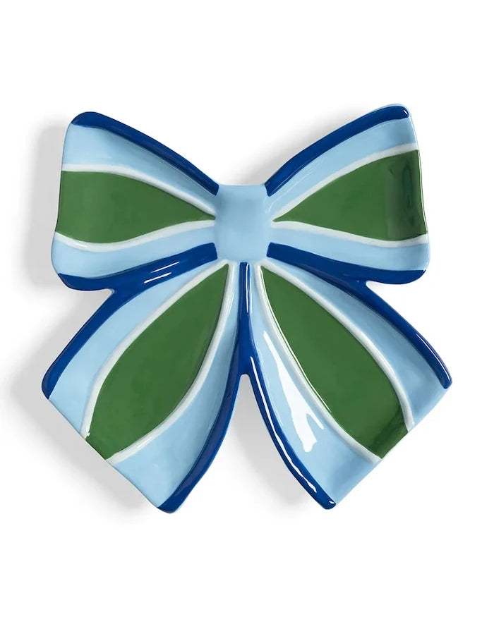 Dekoratif Tabak &k amsterdam ribbon 22 x 22 x 3,5 cm