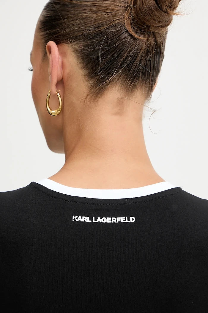 Karl Lagerfeld Pamuklu Tişört