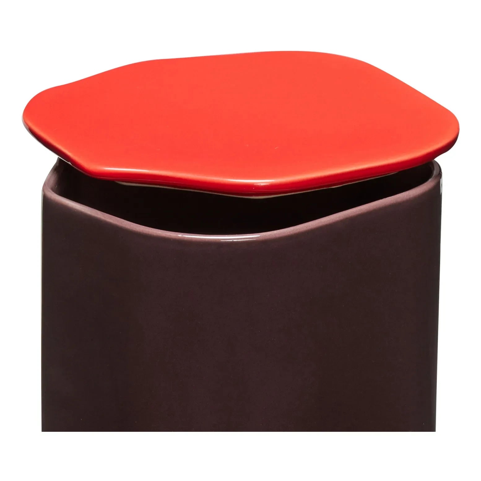 Hübsch - Amare Storage Box | Burgundy
