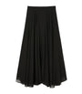 Marina Rinaldi Black Layered Maxi Skirt