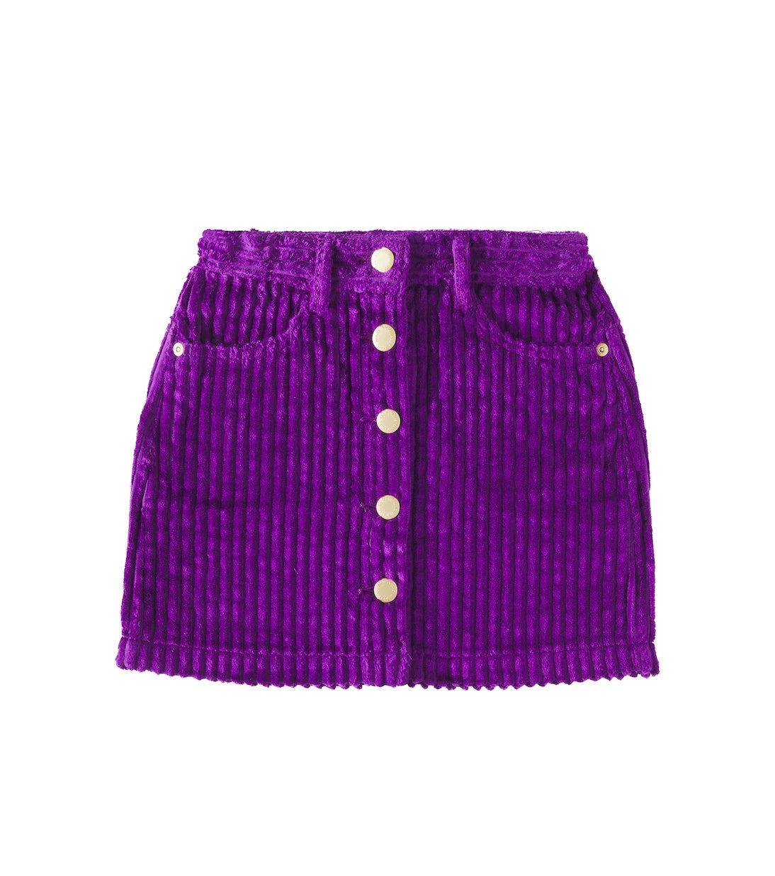 Molo - Velvet cotton skirt