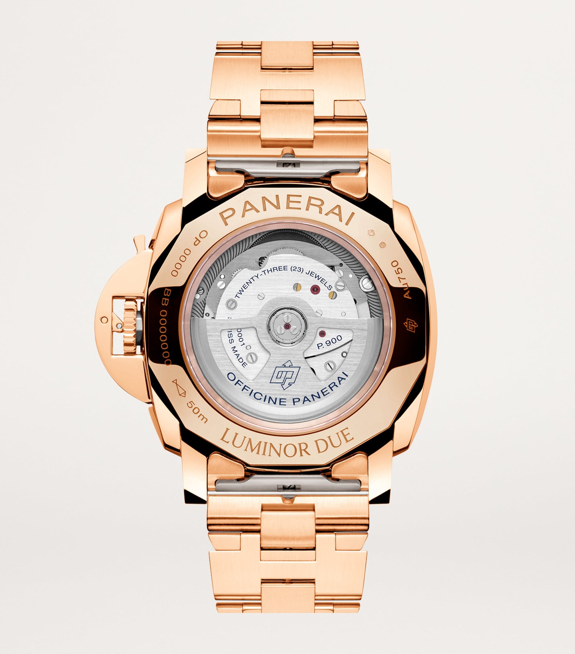 Rose Gold Luminor Due TuttoOro Watch 42mm