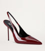Paris Texas Burgundy Patent Leather Lidia Slingback Pumps 105