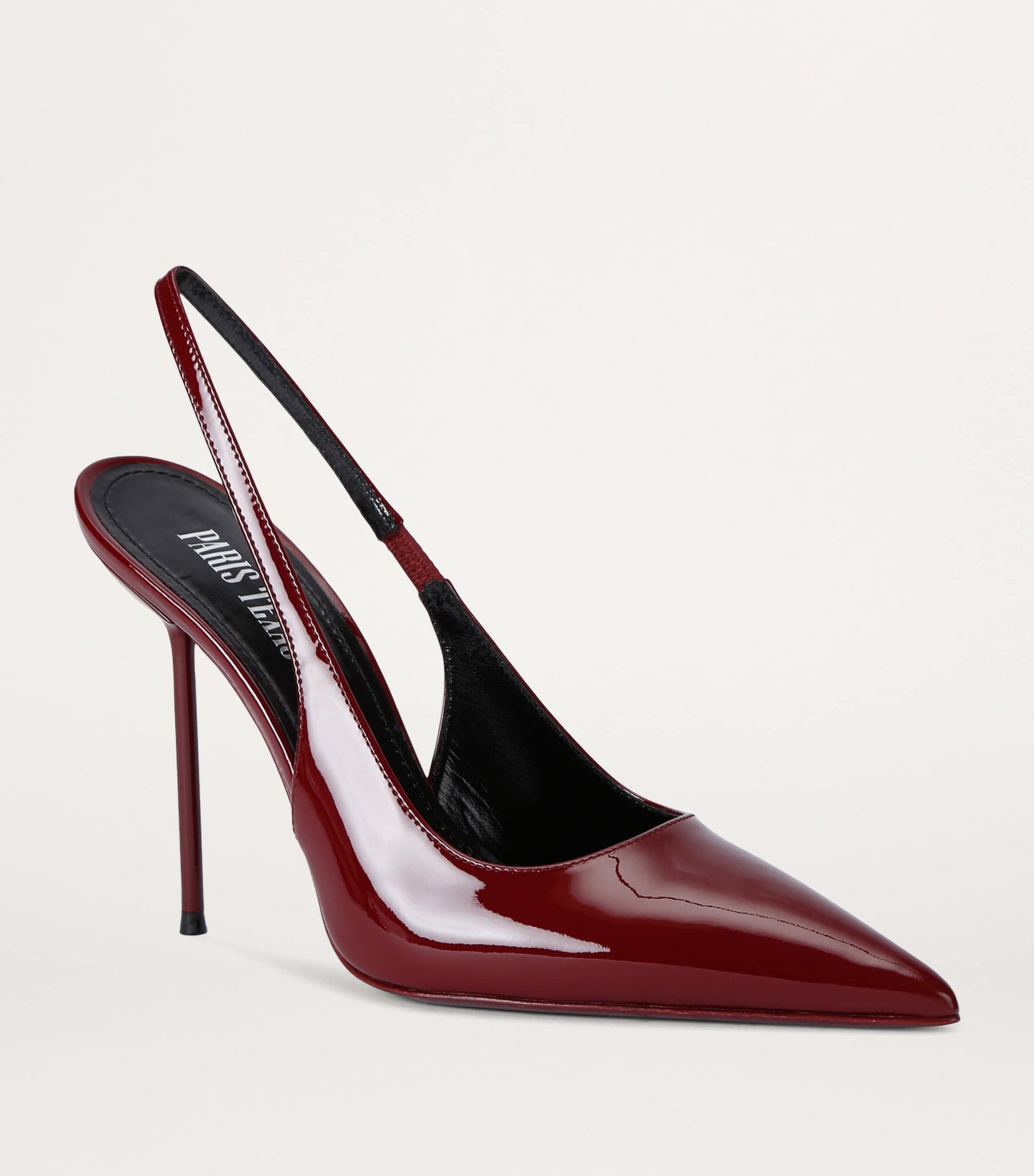 Paris Texas Burgundy Patent Leather Lidia Slingback Pumps 105