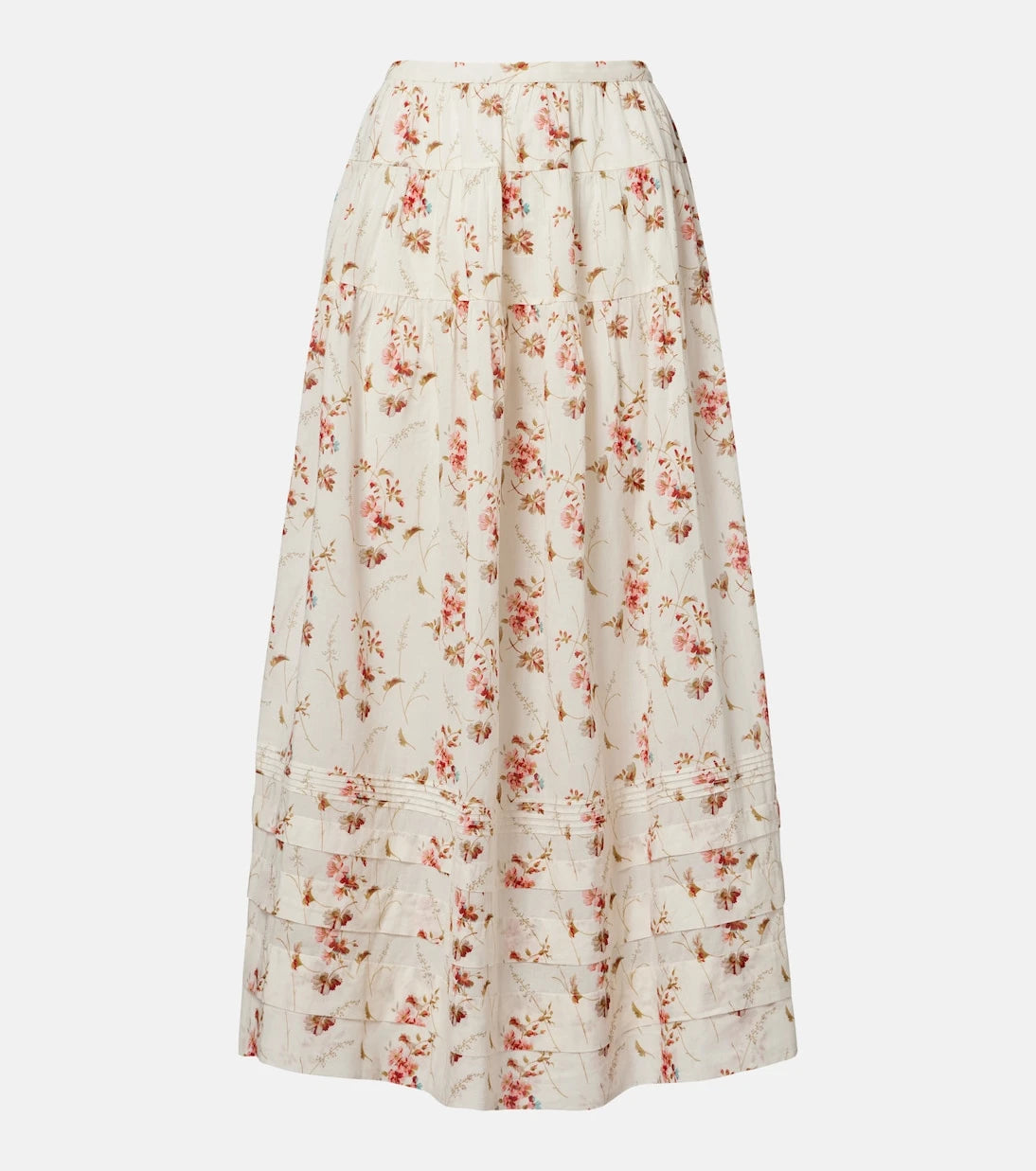 Dôen - Marie floral cotton maxi skirt