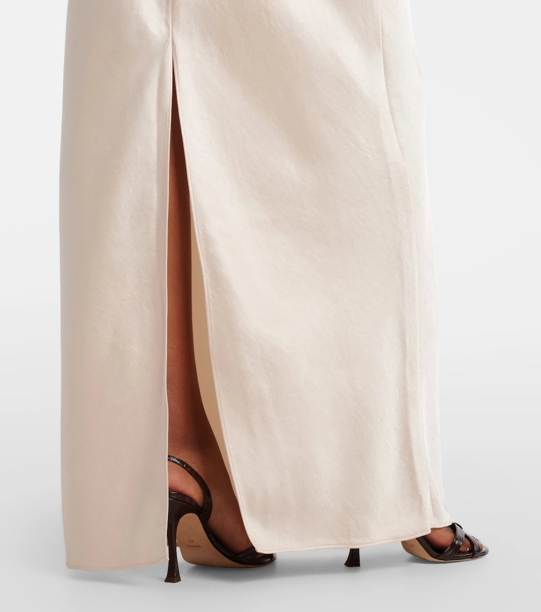 Vince - Satin maxi skirt