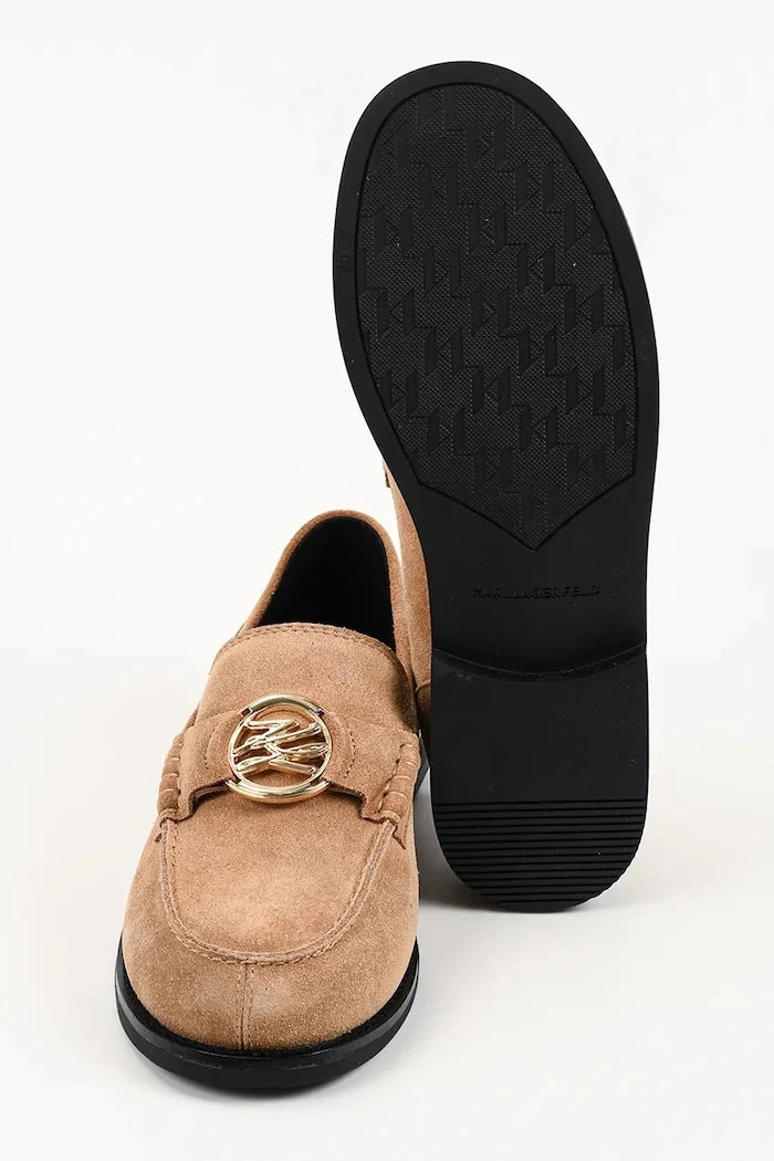 Karl Lagerfeld kadın süet loafer Mia