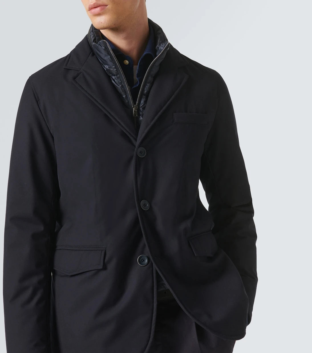 Herno - Convertible down jacket