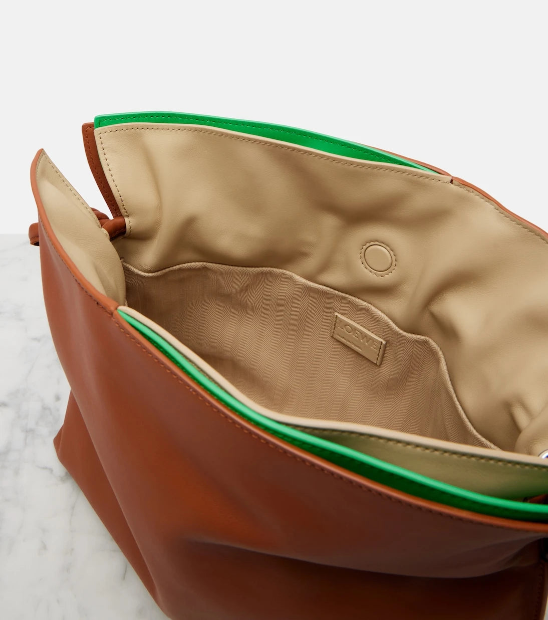 Loewe - Flamenco Medium layered leather clutch