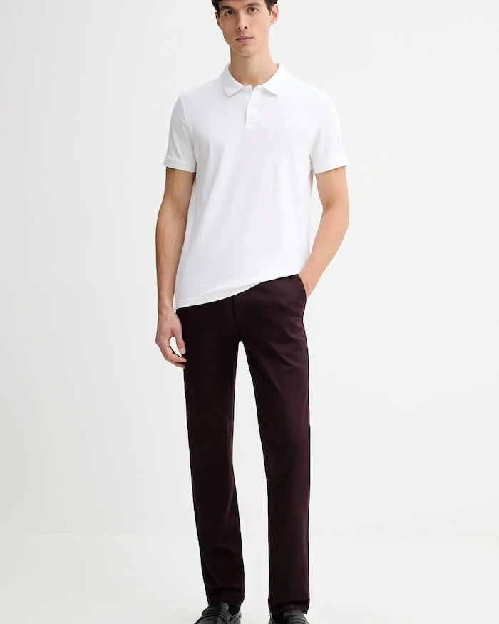 Calvin Klein тениска с яка мъжка с памук