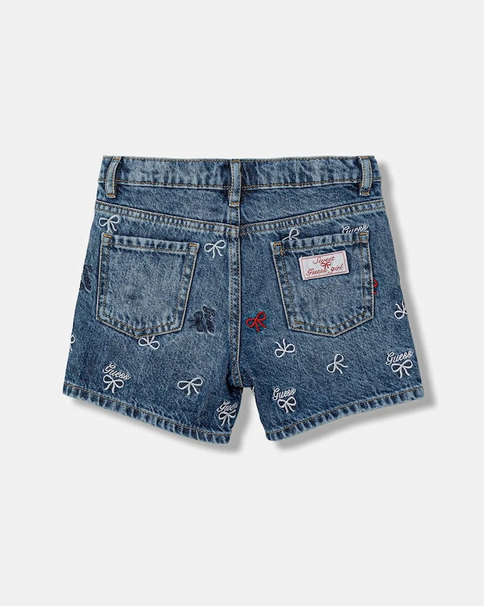Guess Çocuk Denim Kısa Pantolon